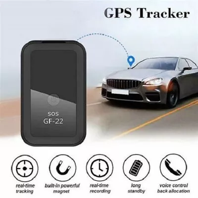 GF22 Magnetic GSM Mini GPS Tracker Real Time Vehicle Tracking Locator Device UK • £16.99