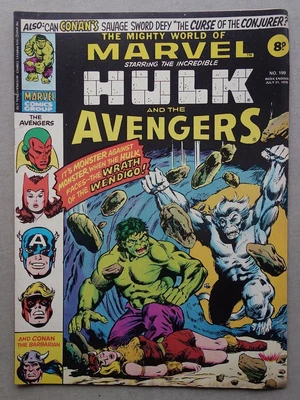 $1.21 • Buy Mighty World Of Marvel Comic #199 - Jul 21 1976 Wolverine VG/FN