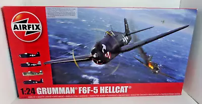 Grumman F6F-5 Hellcat 1:24 Scale Airfix A19004 Vintage Sealed Bags • $234.51