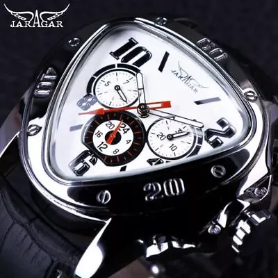 Watch Automatic Sport Racing Retro JARAGAR Original Man + Box • £147.50