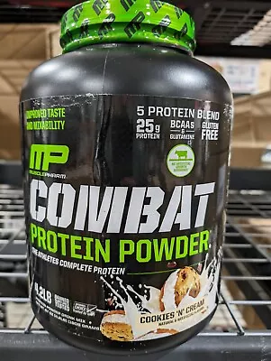 Muscle Pharm Combat 4.2LB Cookies & Cream Protein New/Sealed Fast Ship EXP 5/26 • $63.99