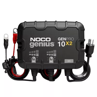 NOCO GENPRO10X2 12V 2-Bank 20-Amp On-Board Battery Charger • $224.95