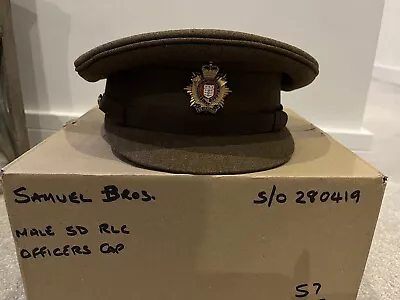 RLC Service Dress Officers Cap Size 57 • £135