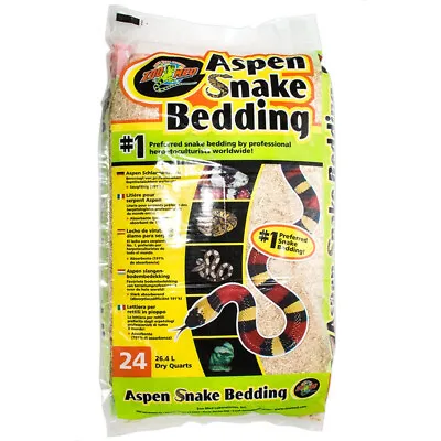 Zoo Med Aspen Snake Bedding Odorless And Safe For Snakes Lizards Turtles B... • $34.99