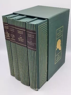 The Essential Darwin - 4 Volume Set - Folio Society - 1990 1st Edition - VGC • $99.46