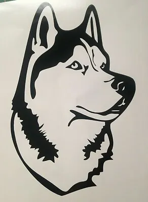 £2.80 • Buy 1x Husky Wolf Vinyl Sticker Decal Car Camper Dog Graphic Van Bumper 4.5x6in