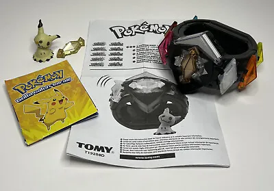 Pokemon Z-Power W/ Mimikyu Figure Manual & 8 Crystals By TOMY Nintendo Tested • $75