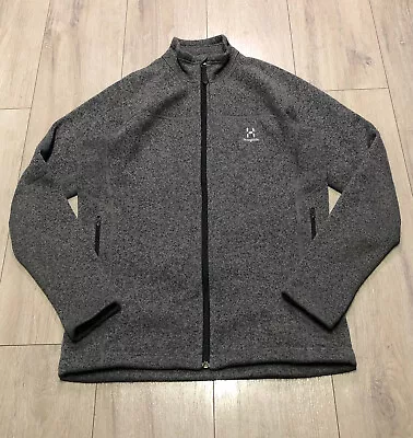 Haglofs Swook Hood Men's Thick Fleece Jacket Small Size S Pristine • £49