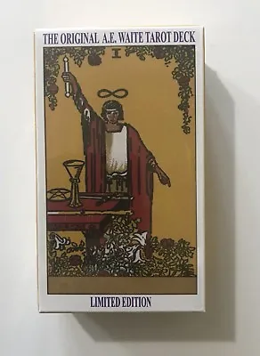The Original Rider Waite Tarot Deck- Booklet Included - *FREE VELVET POUCH* • £13.79