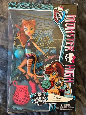 Monster High Ghoul Sports Doll - Toralei Daughter Of A Werecat - Playing Soccer • $55