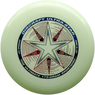 £12.59 • Buy Discraft Ultimate Frisbee 175 Gram Ultra Star Sport Disc - Glow