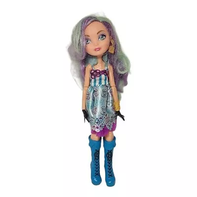 Ever After High Madeline Hatter Hat-Tastic Party Doll Mattel 2012 With Boots • $16.98