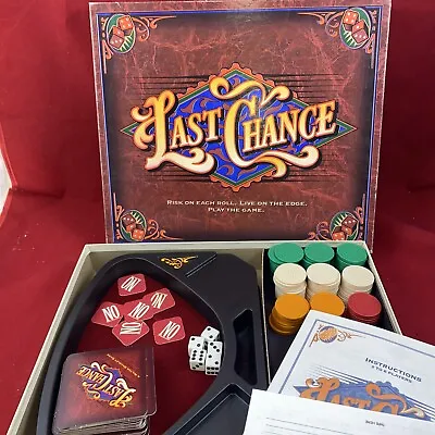 $26.97 • Buy Last Chance Board Game Milton Bradley 1995 Vintage - COMPLETE MB