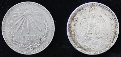 1920-1945 1 Pesos Mexico Silver (circulated) • $15.53