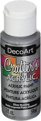 DecoArt Acrylic Paint Silver Morning 59 Ml Pack Of 1 • £2.23