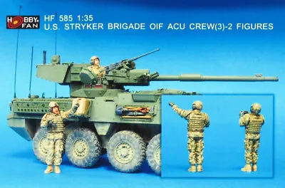 Hobby Fan 585 1/35 US Stryker Brigade OIF ACU Crew (2 Figures) • $52.98