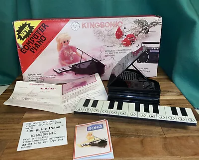 Kingsong Computer Piano Toy GG6 Taiwan Works Rare Patent No 7420509l Vtg • $34.99