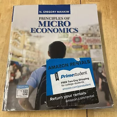 Principles Of Microeconomics 9th Ninth Edition Paperback By N. Gregory Mankiw • $24