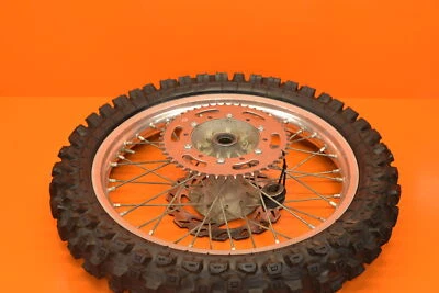 $259.95 • Buy 04-07 Suzuki Rm250z Rmz250 Kx250f Oem 19  Rear Back Wheel Rim Hub Tire Good