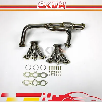 EXHAUST HEADERS FOR ACCORD ACURA 98-03 + 3.2L CL/CLType-S/TL-S/TL V6 • $399.99