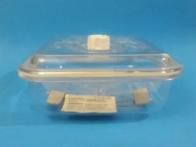 FoodSaver Vacuum Seal Canister Clear Square Marinate  2 1/4 Qt With Vacuum Tube • $14.99