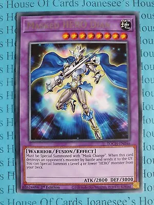 Masked HERO Dian TOCH-EN046 Rare Yu-Gi-Oh Card 1st Edition New • $2.16