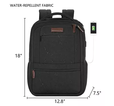 US Stock Mochilas De Hombre Grandes Impermeable Antirrobo Escolares Para Viajes • $33.99