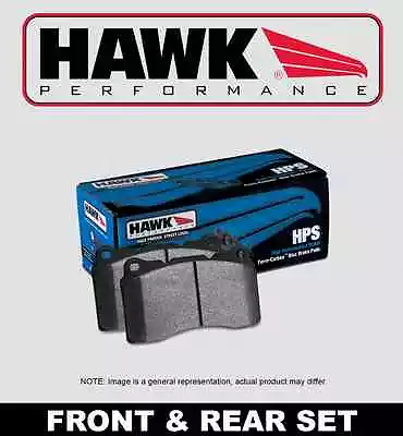 FRONT + REAR SET] HAWK Performance HPS Disc Brake Pads HPP51721 Z06 • $303.99