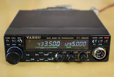 YAESU FT-5800 430/1200MHz 10W Machine Radio Used Working From Japan F/S • $550.72