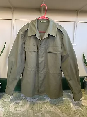 Vintage Military Rip-Stop Poplin Coat /Jacket See Pictures For Measurements • $29