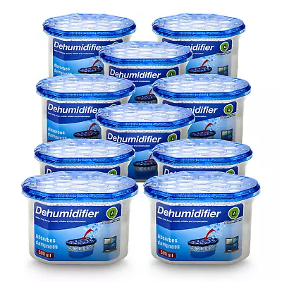 Dehumidifier Interior Damp Moisture Mould Mildew Remover Home • £40.99