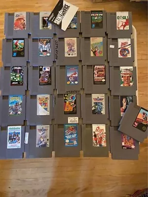 Lot Of 25 NES Nintendo Games + 1 Shell • $134.99