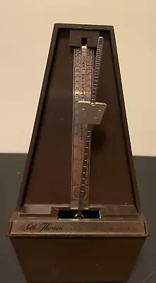 Vintage Seth Thomas Metronome De Maelzel E899-575 ISS-3  Wind Up Works • $26