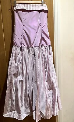 Laura Ashley : Vintage 80’s Full-length Taffeta Ball Gown - Prom Dress Size 12 • £55