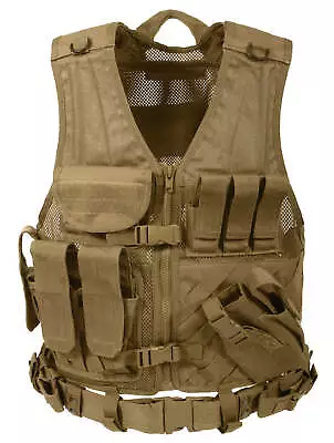 Cross Draw MOLLE Tactical Vest • $97.19