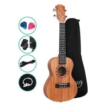 $63.99 • Buy ALPHA 23 Inch Concert Ukulele Mahogany Ukeleles Uke Hawaii Guitar