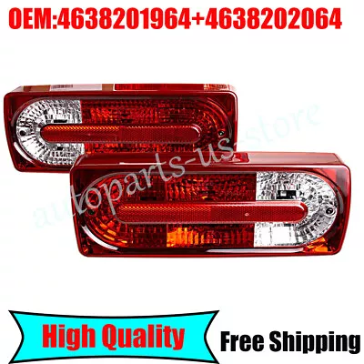 Dynamic Tail Brake Light Rear Fog Lamp For 90-18 Mercedes G-Class W463 G550 • $171.43