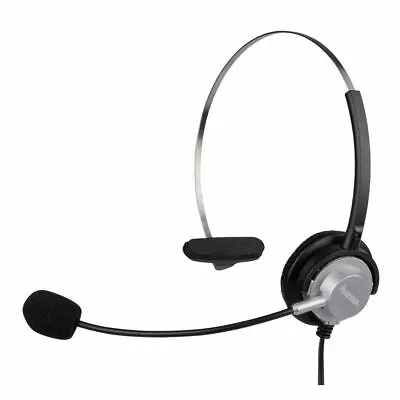 £19.92 • Buy Hama Headset For Phone Telephone Call Centre Office Microphone Corded 2.5mm Jack