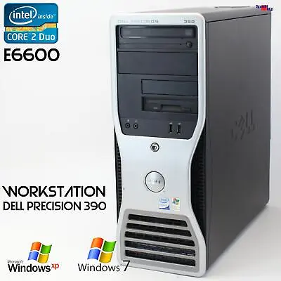 Pro Work Station Dell Precision 390 Computer PC Dual Core 2GB RAM 80GB HDD Nvs • $1014.68