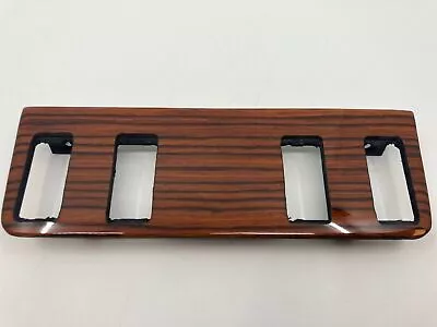 4 Buttons Switch Panel Trim For Mercedes W123 C123 Zebrano Color Burl Wood • $149.90