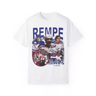 Matt-Rempe Vintage Style T Shirt Hockey Team New York Rangers Gift Fans • $16.59