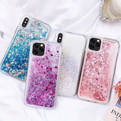 $8.75 • Buy Glitter Case For IPhone 14 13 12 11 Pro Max 8 7 Plus  XS XR X Shockproof  Cover