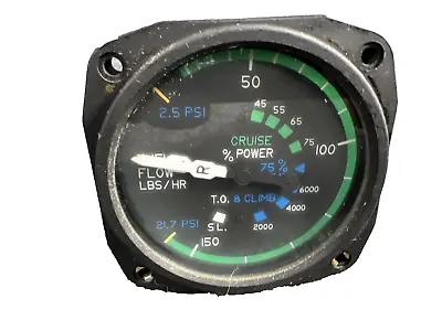 Fuel Flow Indicator United Instruments 6060-g55 Cessna C662020-0109 • $99