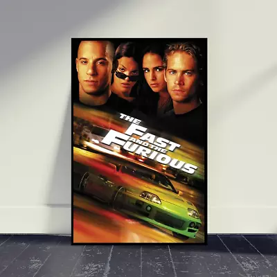 The Fast And The Furious Movie Poster Movie Print No Framed • $14.99