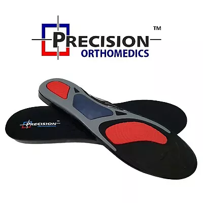 £6.99 • Buy Work Boots Orthotic Foot Arch Heel Support Shoe Inserts Massaging Gel Insoles