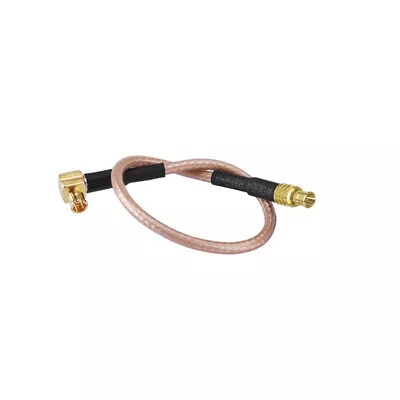 MCX Plug Male Right Angle To MCX Male 75ohm Pigtail Cable RG179 60cm Wireless • $3.90