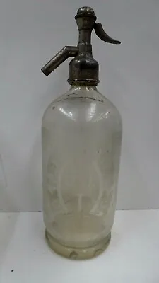 Jj Trait Geelong Vintage Art Deco Soda Syphon Bottle - Antique Collectors  • $56