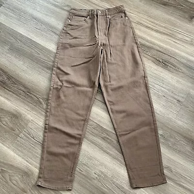 H&M DIVIDED High Waist Mom Fit Jeans Brown Women Size 4 NWOT • $24