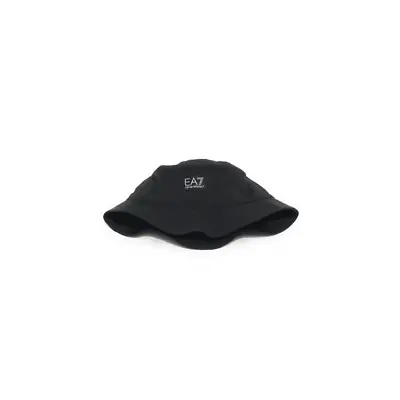 Emporio Armani EA7 Black Woven Bucket Hat • £55.99