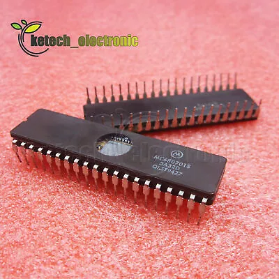 1pcs/5pcs Mc68b701s 68b701s 68b701 Dip-40 Mc Microcomputer With Eprom Ic L2ke • $7.99